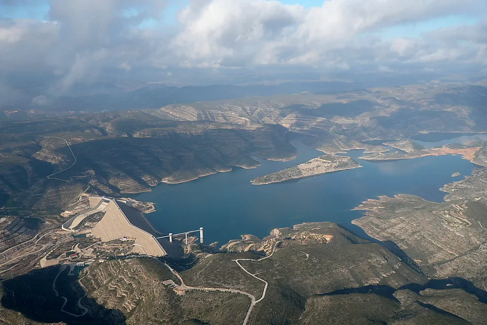 Embalse o pantano de Tous