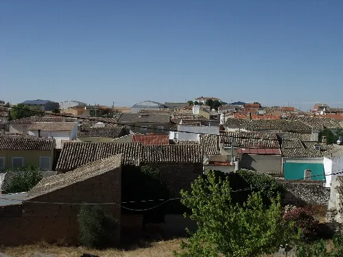 Vistas del pueblo desde la iglesia de Nuestra Señora de la Asunción
