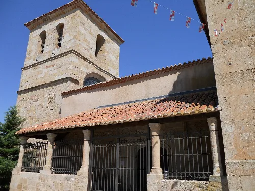 Iglesia de San Juan Bautista de Castellanos de Villiquera.