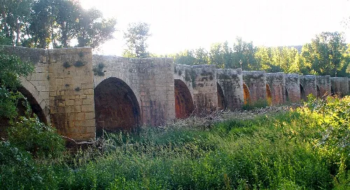 Puente renacentista de Quintana del Puente (Palencia)
