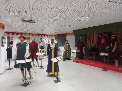 Exhibition of costumes and historical objects in a museum in Fiñana.
