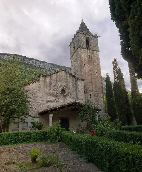 Sant Martí de Llémena church (Catalonia, Spain)
