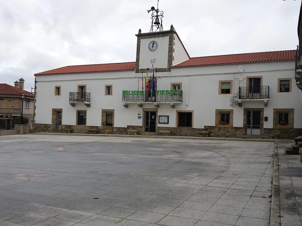 City hall of Villar de Ciervo. Salamanca, Spain.