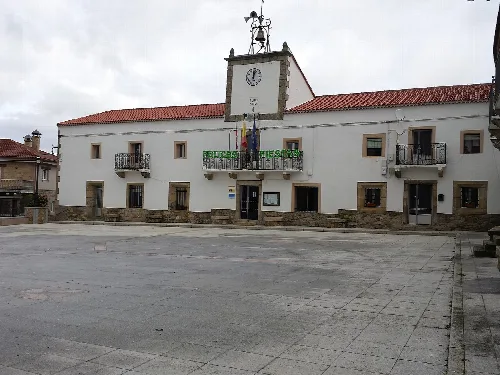 City hall of Villar de Ciervo. Salamanca, Spain.