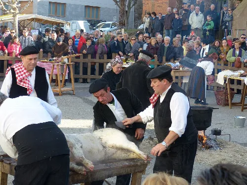 Albelda, provincia de Huesca, España.