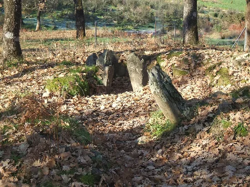 El Dolmen del Matón se encuentra en la Dehesa Boyal del municipio de Hernán-Pérez (Cáceres, España)