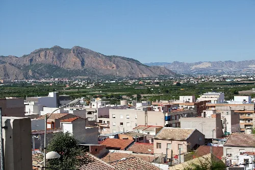 view of Bigastro, Alicante, Spain