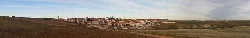Panorámica de Terradillos, Salamanca, vista desde fuera del pueblo.
