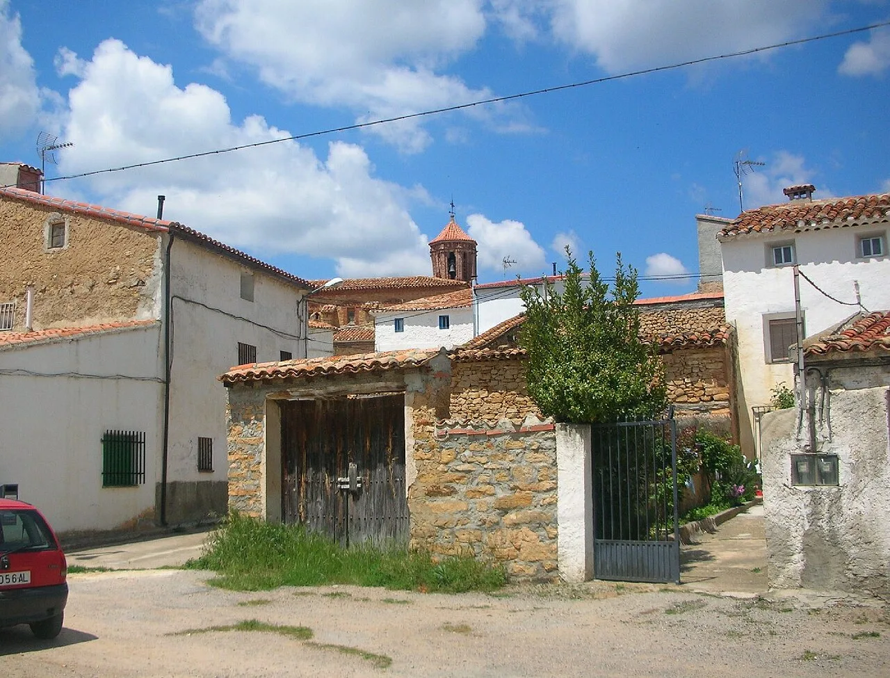 View of Allueva, Aragon