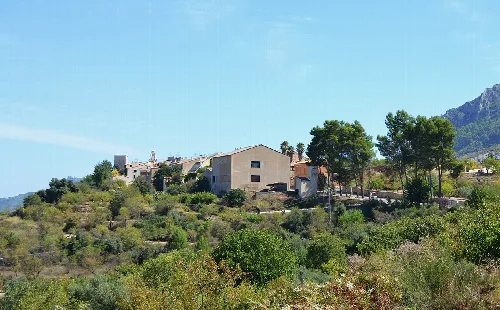 Vista d'Almudaina, el Comtat.