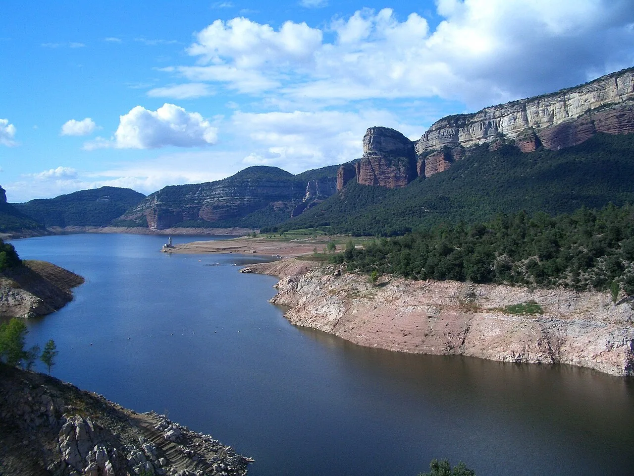 Picture of the Pantà de Sau, Catalonia, Europe