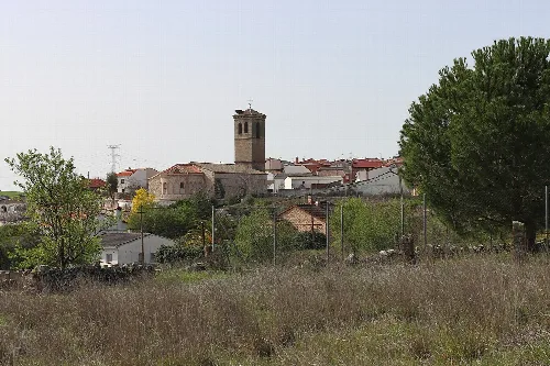 Paredes de Escalona, vista población desde TO-1455, 02