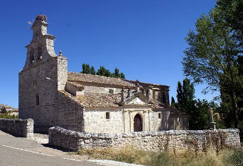 Church of San Pelayo in Barruelo del Valle, Valladolid, Spain.
