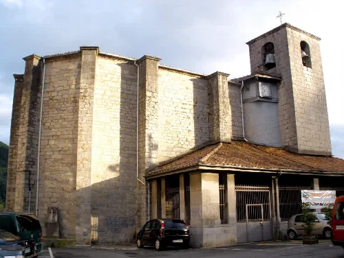 Iglesia de San Juan Bautista, en Anoeta (Guipúzcoa)