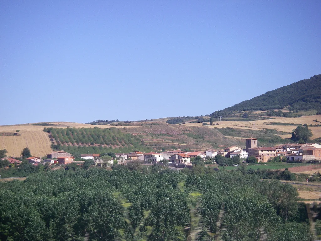 View of Estollo (La Rioja, Spain)