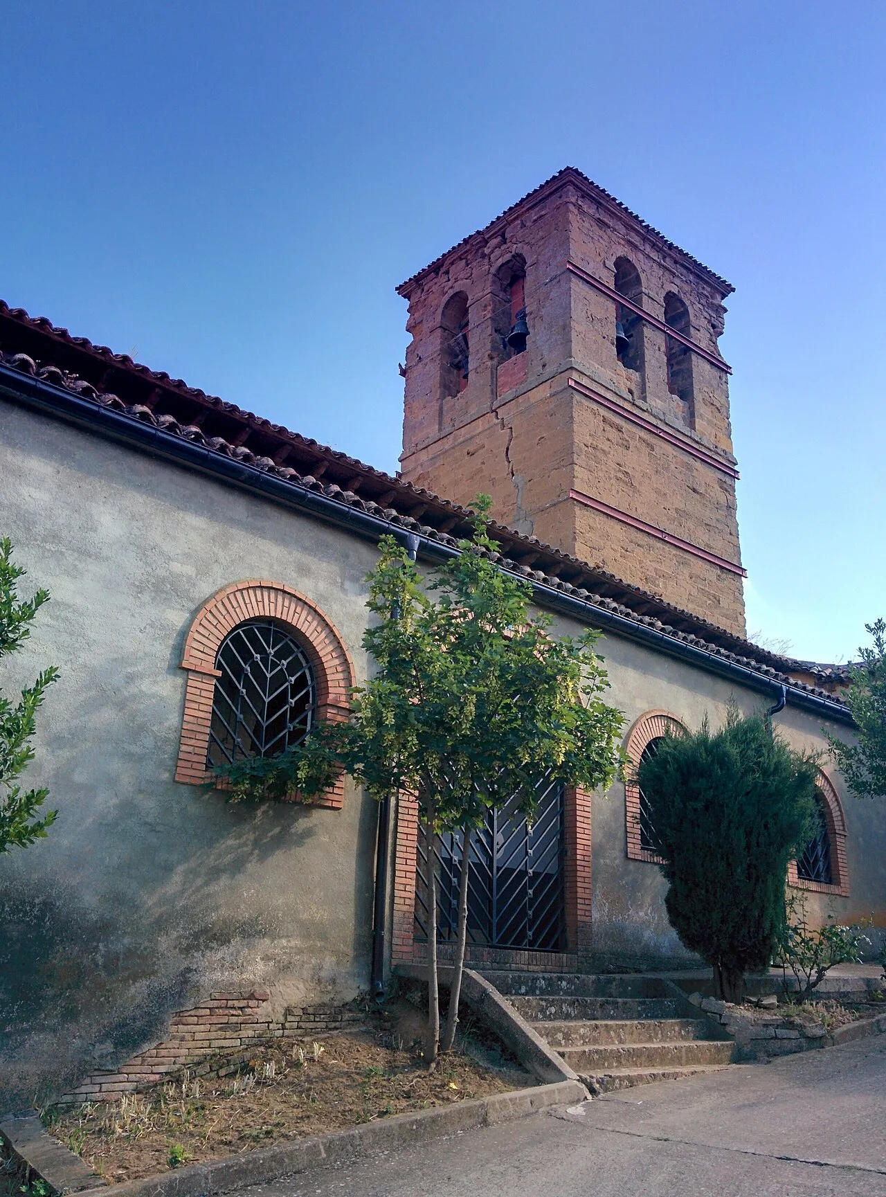 Iglesia de San Clemente, en Escobar de Campos (León, España).