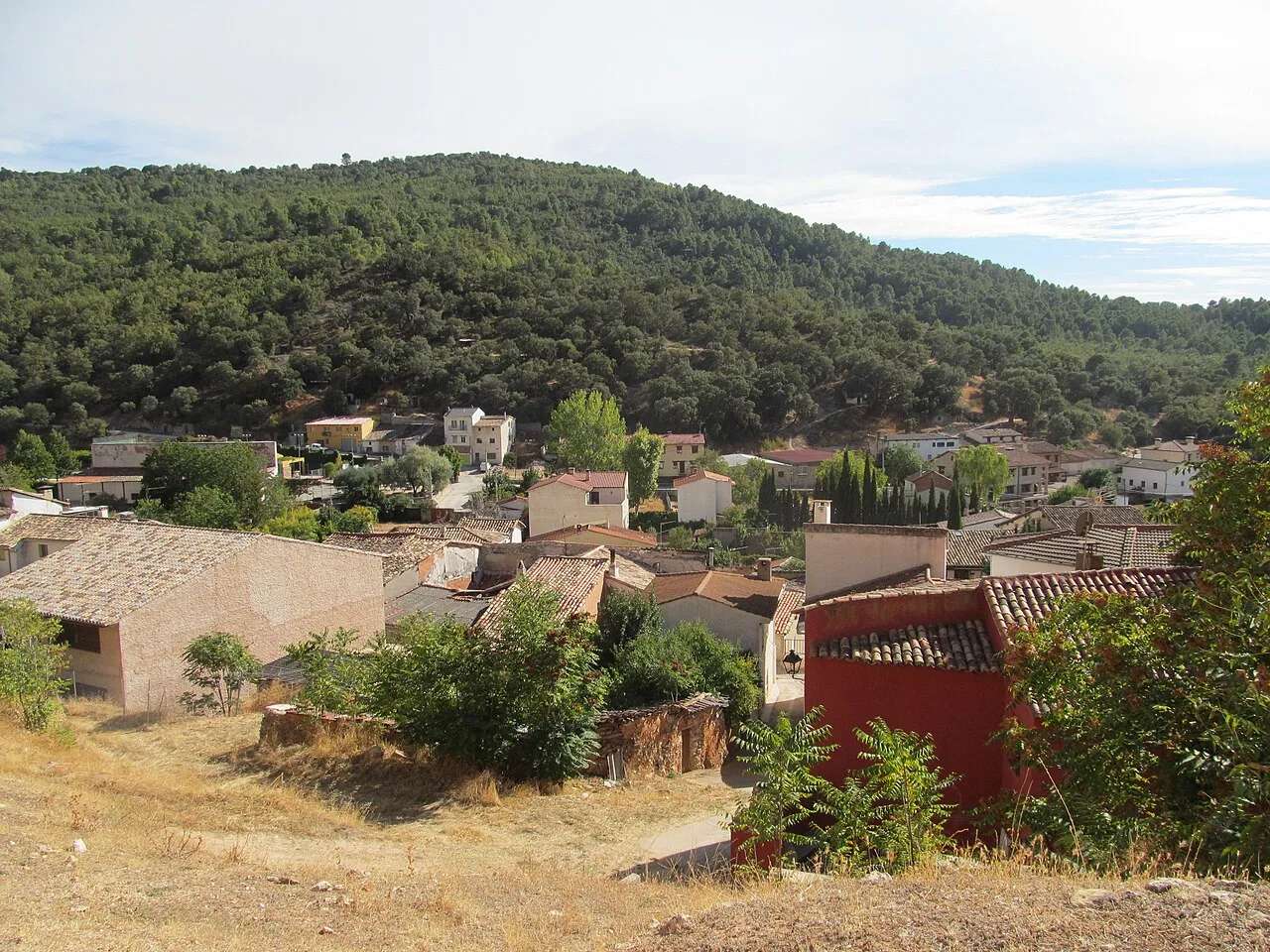 Chillarón del Rey - Vista parcial del pueblo.