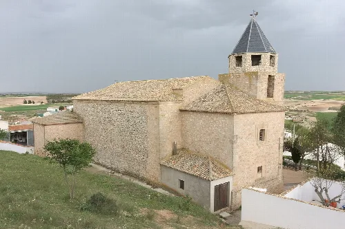 Iglesia de Nuestra Señora de la Estrella, en Alconchel de la Estrella (Cuenca, España).