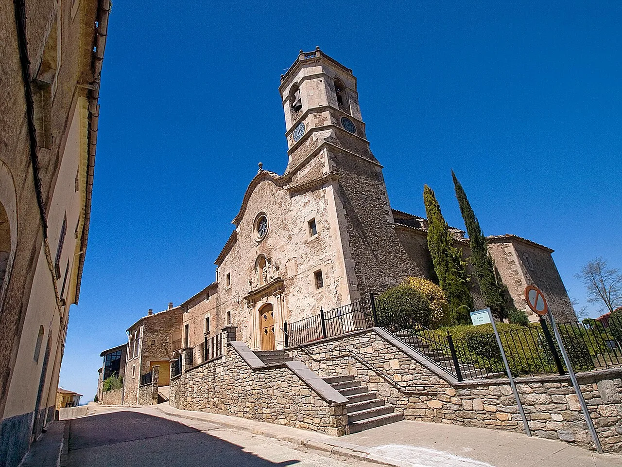 Sant Bartomeu del Grau church (Catalonia, Spain)