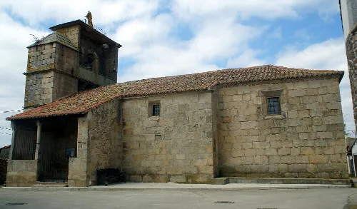 Church of Valsalabroso, Salamanca, Spain.