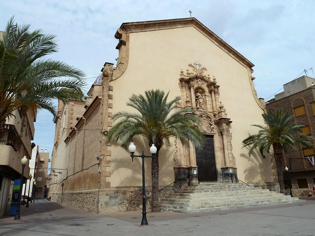 Santiago Apóstol baroque Catholic church of Albatera (Alicante, Spain)