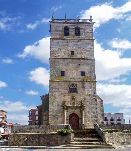 Church of St. Nicholas of Bari in Vitigudino, Salamanca, Spain.