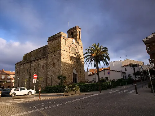 Santa Maria Assumpta church of Palafolls (Catalonia, Spain)