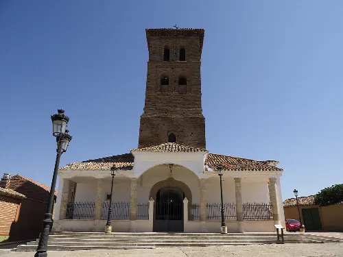 Church of St. Peter of Villavicencio de los Caballeros, Valladolid, Spain.