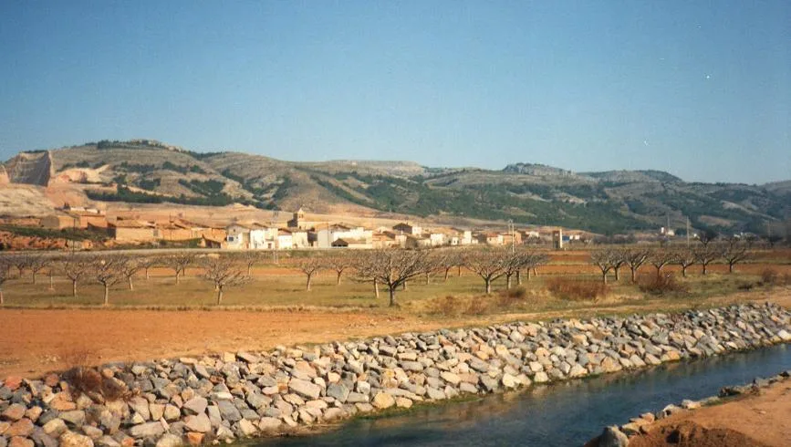 Río Jalón y Contamina en 1993