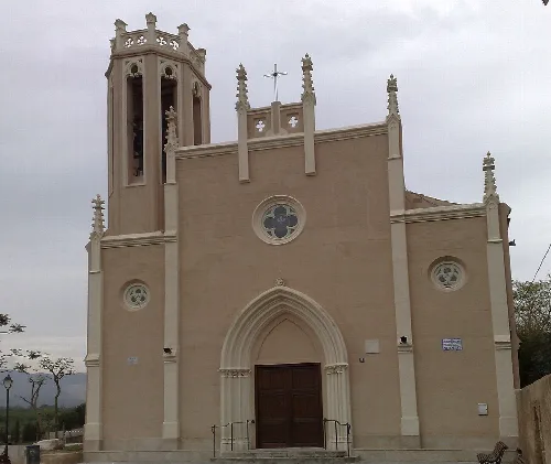 Església parroquial de Santa Úrsula. 1914. El Milà.
