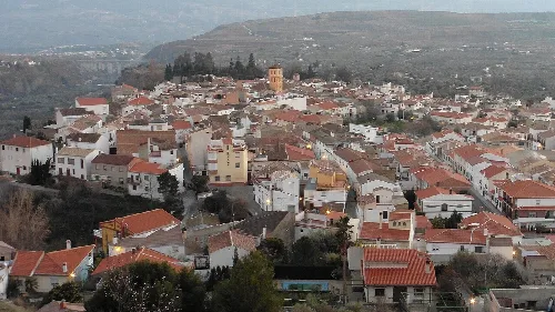 Nigüelas, view over the village