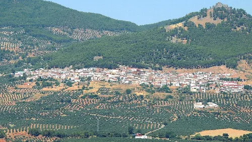 Vista general de Torres de Albanchez, en Jaén (España)