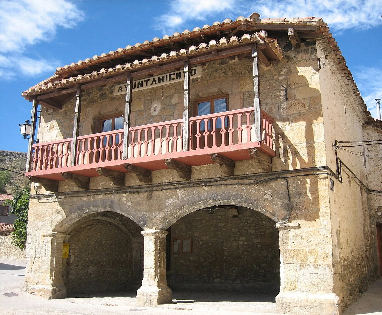 Casa consistorial de Terriente (Teruel, España)