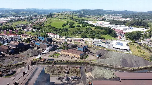 Panorámica de El Astillero y sus alrededores desde Maliaño.