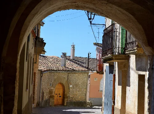 Pas cobert del carrer Major (Talavera)