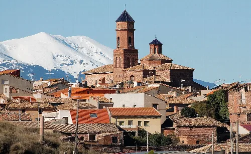 A view of the village of Tabuenca in Aragón (Spain).