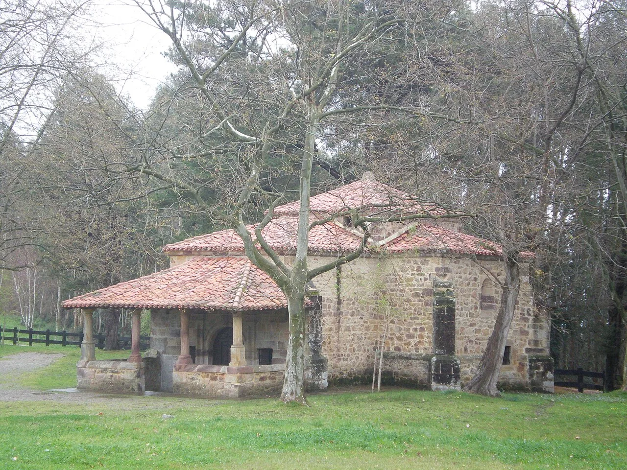 Hermitage of San Antonio in Valdáliga, Spain.