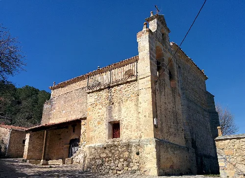 Iglesia de Santa María Magdalena, en Rucandio (Burgos, España).