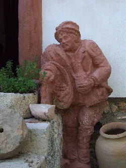 Sancho Panza sculpture in Moral de Calatrava.