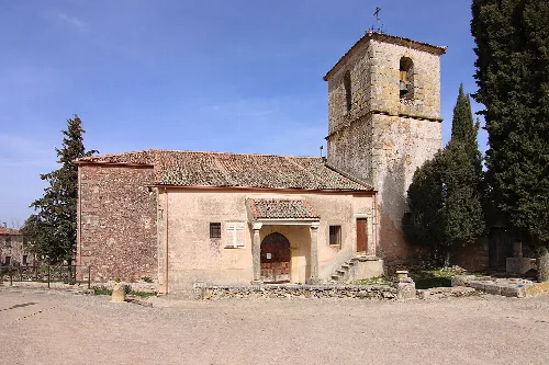 Iglesia de San Mamés, Arevalillo de Cega, fachada principal, sur