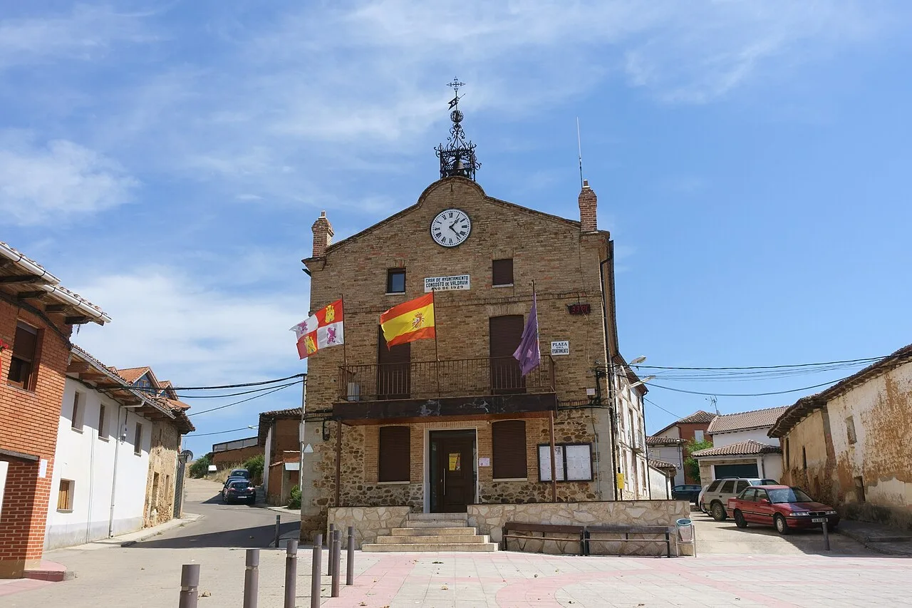Casa consistorial de Congosto de Valdavia (Palencia, España).