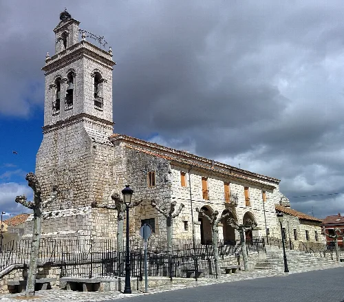 Church of Villanubla, Valladolid, Spain.