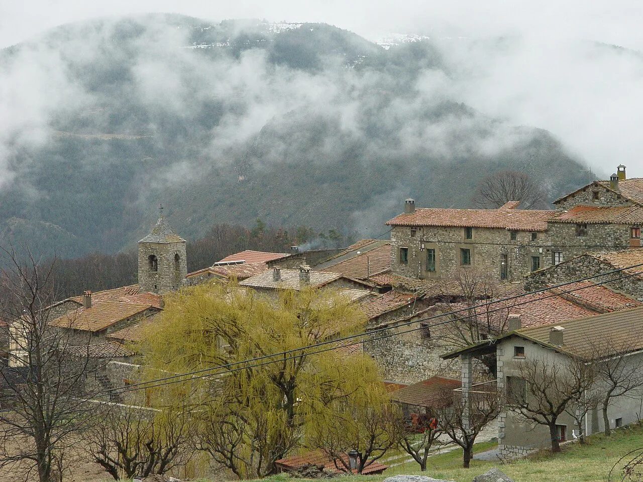 Town of Travesseres, Cerdanya, Catalonia.