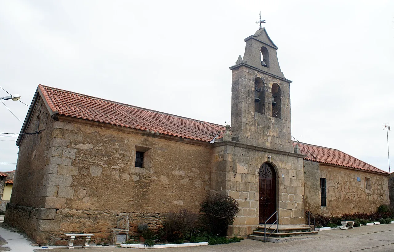 Church of Villarmayor, Salamanca, Spain.