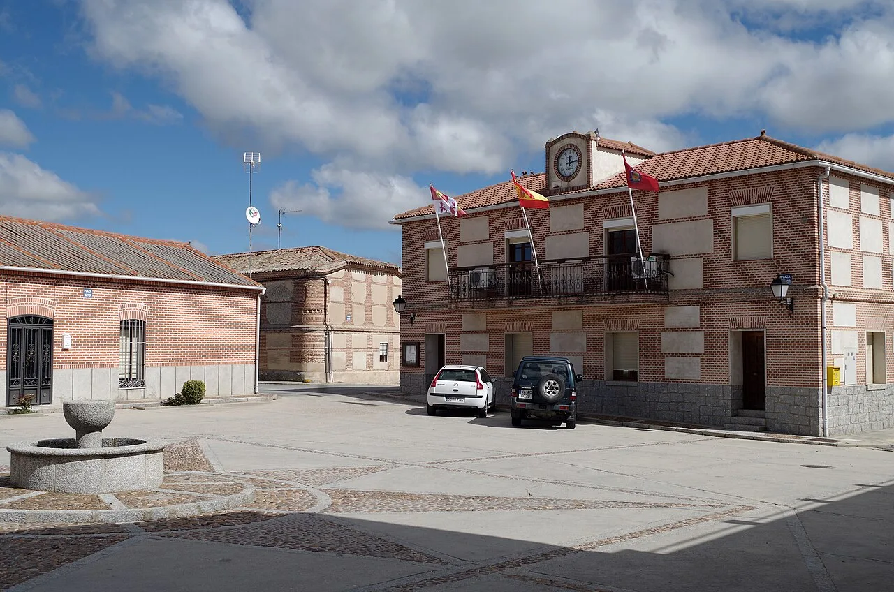 Town hall of Palacios de Goda (Ávila, Spain).