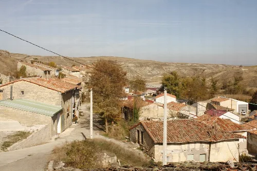 View of Bañuelos de Bureba