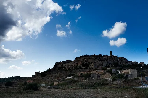 Vista des de la carretera de Conesa