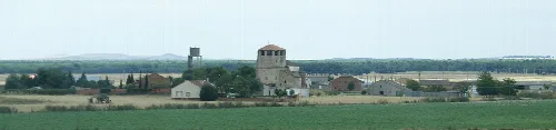 Vista de Almenara de Adaja, Valladolid.