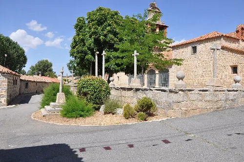 Kreuzfahrten in Muñogalindo, Ávila, Spanien.