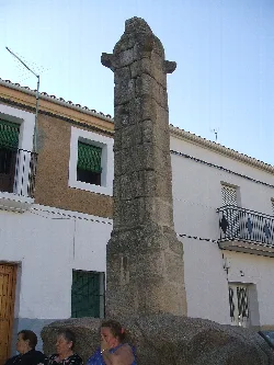 Steinernes Gerichtsrund in Arroyo de la Luz, Cáceres.